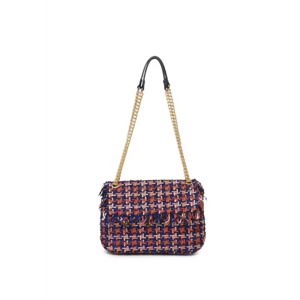 NEW URBAN EXPRESSION margery crossbody bag in red multi